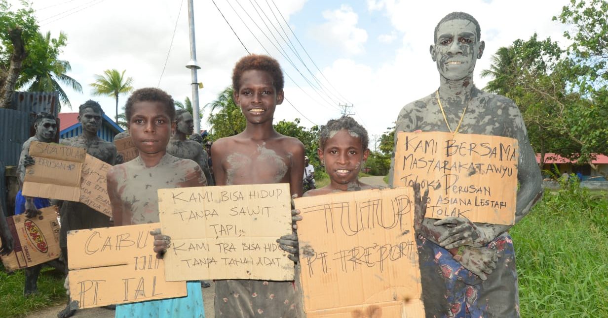 Dukungan Masyarakat Kepada Suku Awyu